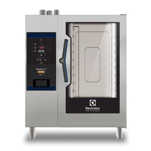 SkyLine Pro Doğal Gazlı Kombi Fırın 8 tepsili, 600x400mm Unlu Mamül