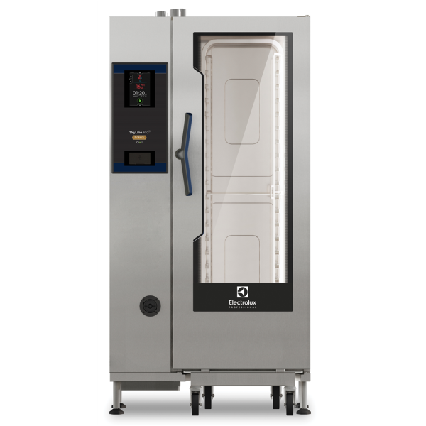 SkyLine ProS Doğal Gazlı Kombi Fırın 16 tepsili, 400x600mm Unlu Mamül